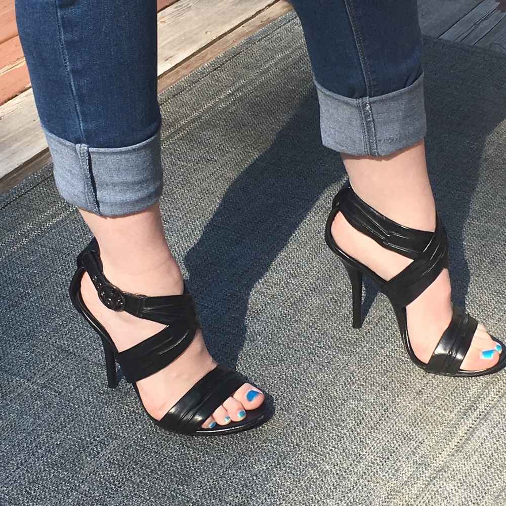 Paprika Black Stiletto Heels